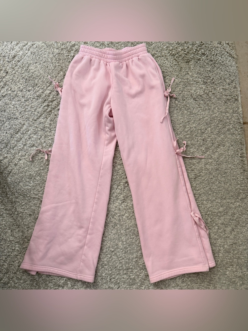 Claudette Baggy Ribbon Sweatpants Size Xs *WORN ONCE*